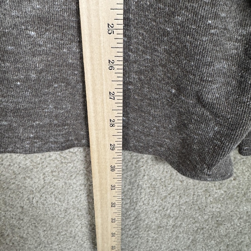 Polo Ralph Lauren Sweater Mens XL Gray Estate Rib Quarter Zip Pullover Knit - Picture 6 of 12